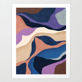 Chroma Flow - Cosmic Art Print