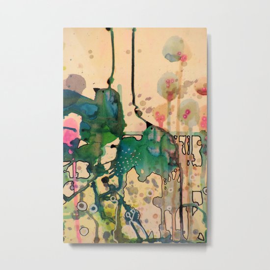 come with me dear friend Metal Print