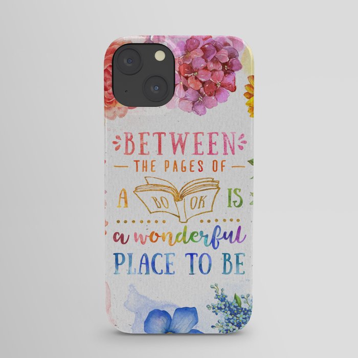 Between the pages iPhone Case