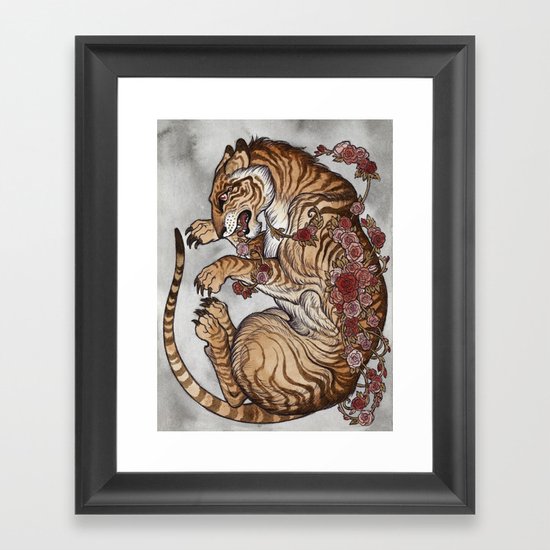 Entangled Framed Art Print