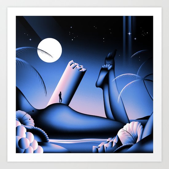 Calypso Art Print