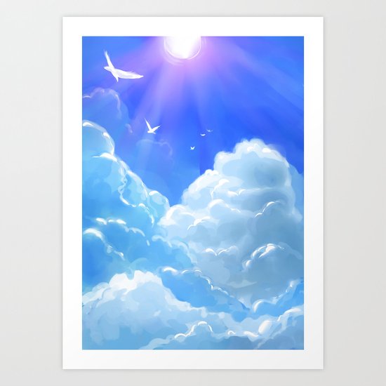 Coroazul Art Print