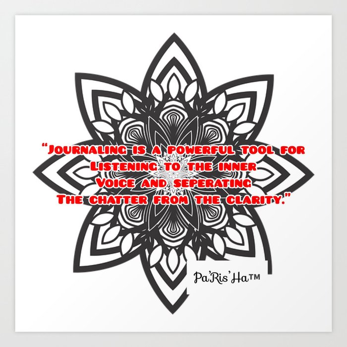 Inspirational Quotes From Pa Ris Ha Art Print By Liberation Society6