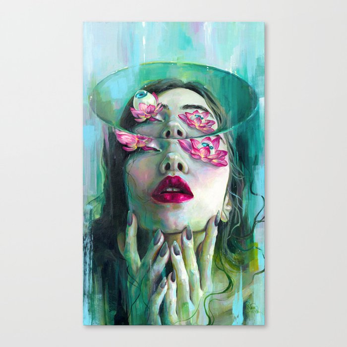 Refraction of the Spotless Mind Canvas Print