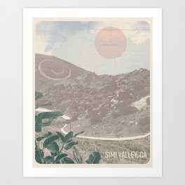 Spacious Simi Valley Art Print