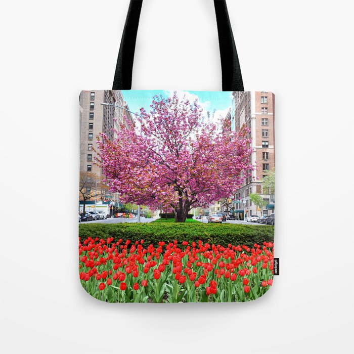 Spring Time on Park Avenue Tote Bag