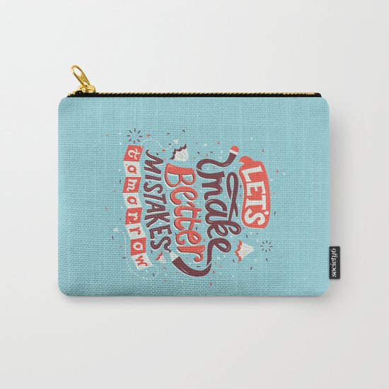 Better Mistakes Carry-All Pouch