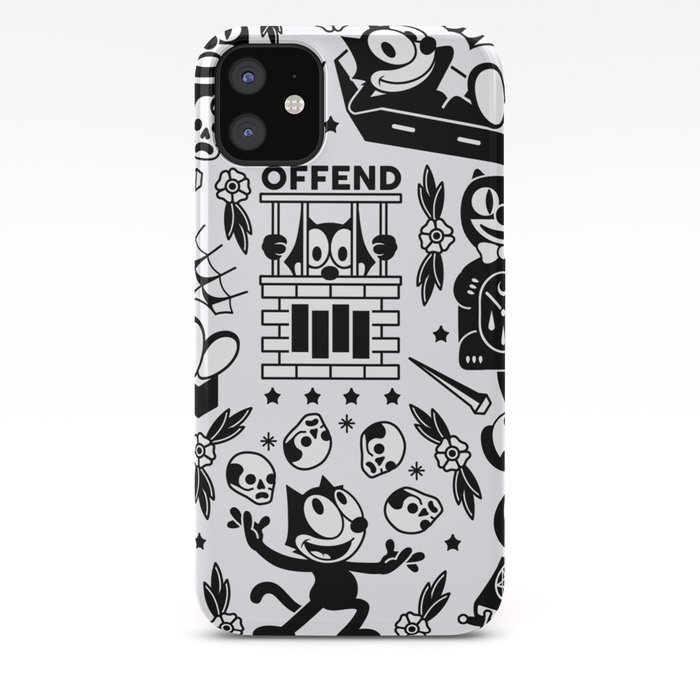 Felix The Cat Iphone Case By Offendbrand Society6