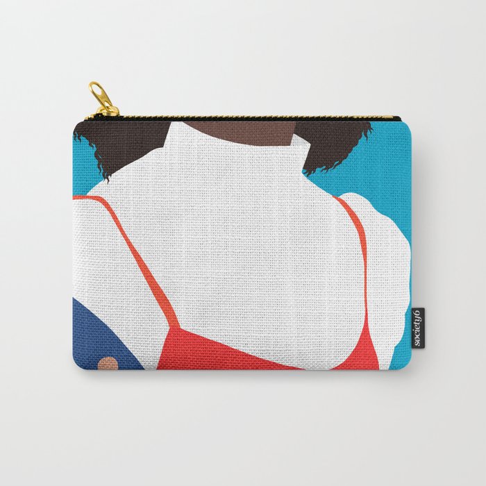 Jean jacket Carry-All Pouch