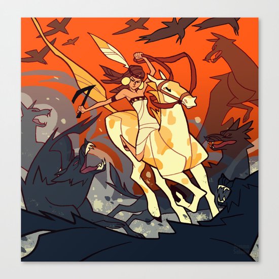 Western Canvas Print