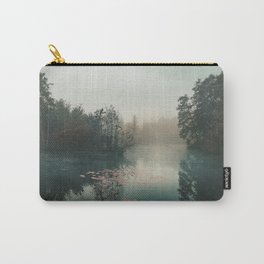 Misty Lake in Autumn Carry-All Pouch