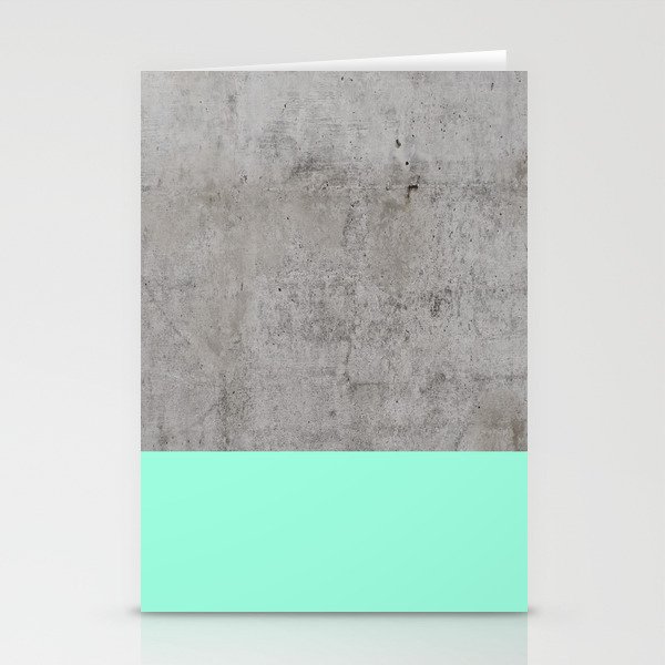 Sea on Concrete Stationery Cards
