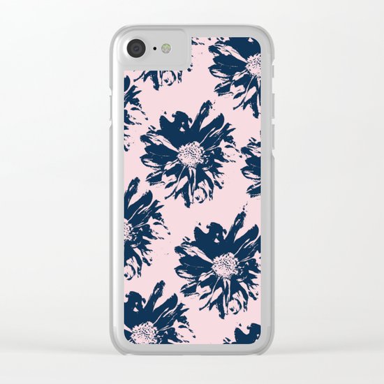 Abstract pattern Clear iPhone Case