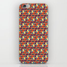Magical Colourful Cube Texture Patttern iPhone Skin