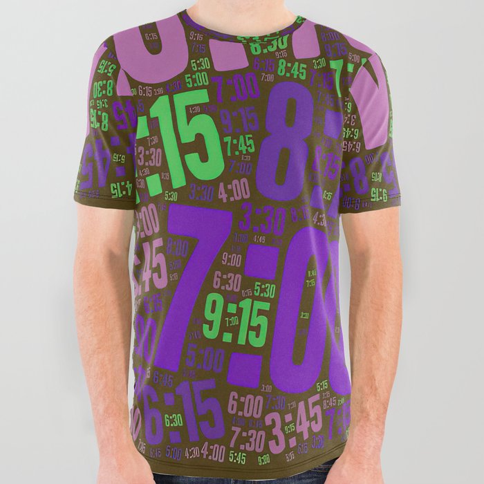 Pace run , number 029 All Over Graphic Tee