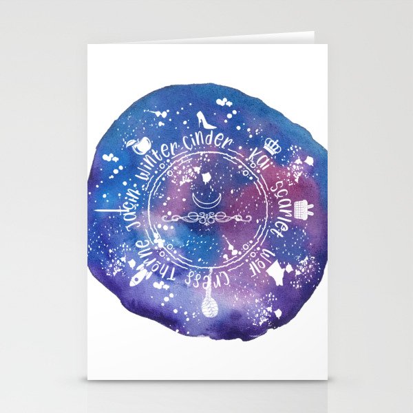 The Lunar Chronicles Stationery Cards