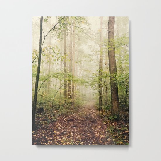 Get Lost Metal Print