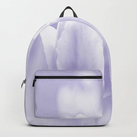 Day dream in shades of violet - spring atmosphere Backpack