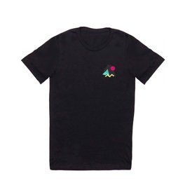 Back to 90's! T Shirt | Simple, Retro, Pink, Geometric, 90S, Shapes, Patetrn, Repeating, Graphicdesign, Cool 
