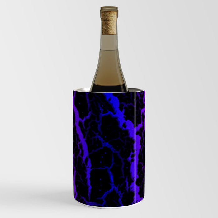 Cracked Space Lava - Pink/Blue Wine Chiller