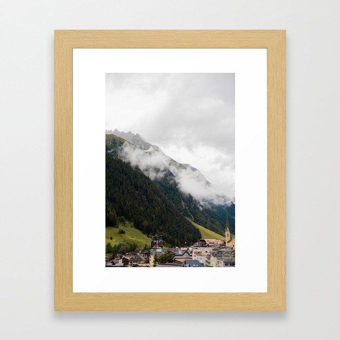 Mountain Mood | Travel Photography Framed Art Print