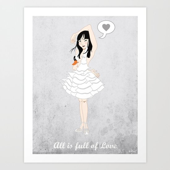 Bjork Art Print