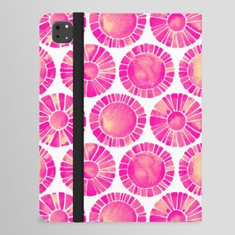 Sun Rays – Pink iPad Folio Case