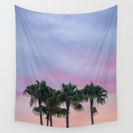 Island Paradise Palm Trees Wall Tapestry