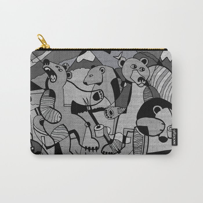 Do Bears Shit in the Woods? Carry-All Pouch