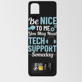 Tech Support IT Technical Engineer Helpdesk Android Card Case