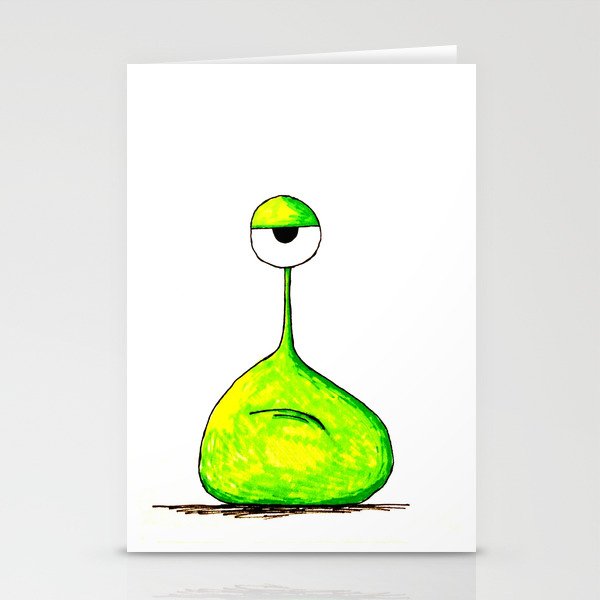 The Alien Stationery Cards