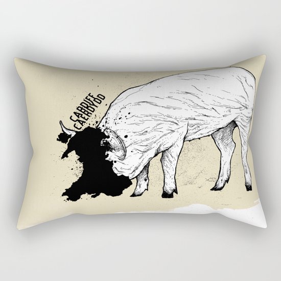 Locals Only - Cardiff, Wales Rectangular Pillow