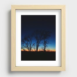 Indiana Evening Recessed Framed Print