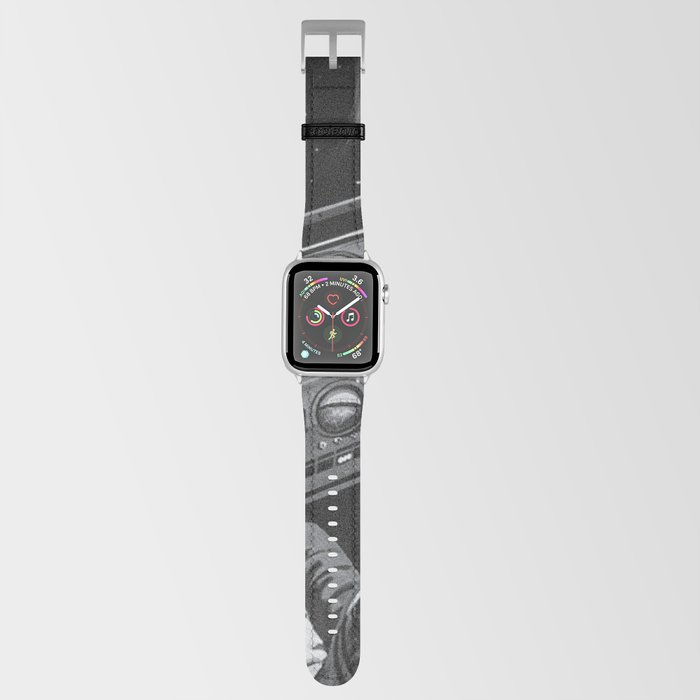Spacemen Retro, Art Prints Apple Watch Band