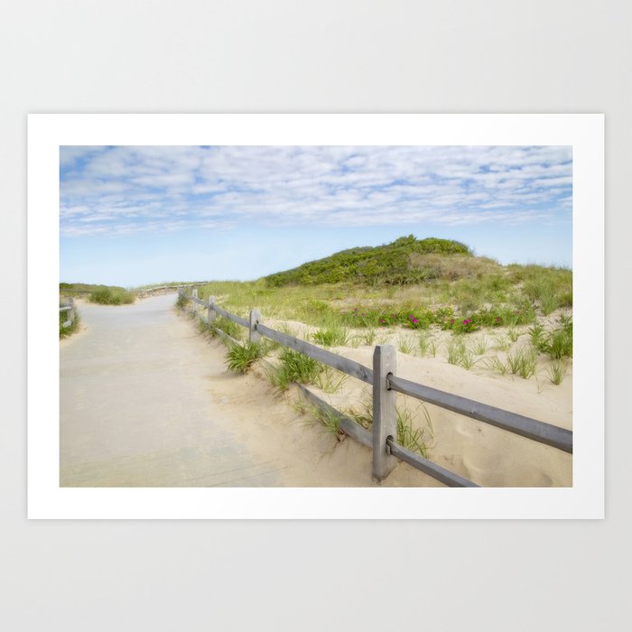 Marconi Beach, Cape Cod Art Print