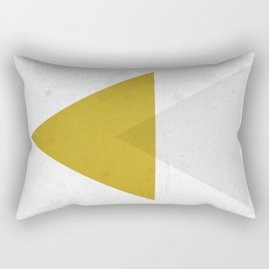 Triangles Rectangular Pillow