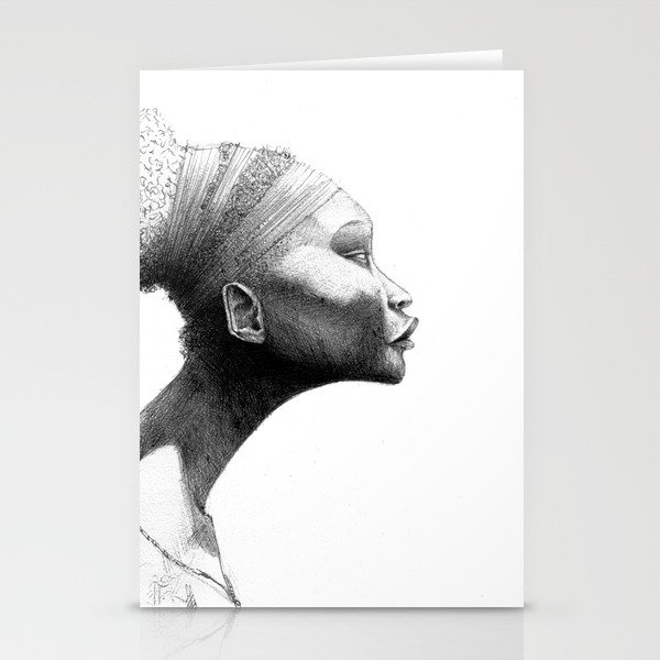 Afro Stationery Cards