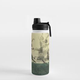 run and dance and sing Water Bottle
