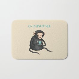 Chimpantea Badematte | Illustration, Funny, Food, Animal 