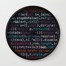 Computer Science Code Wall Clock