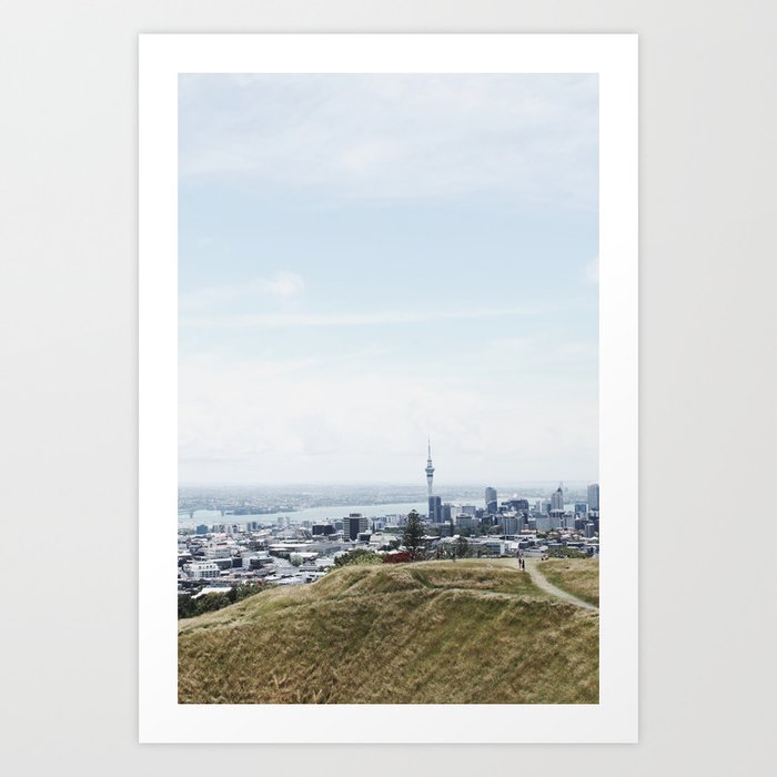 Auckland Art Print