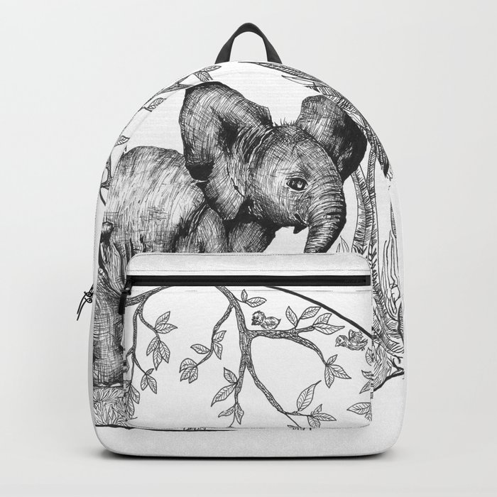 Baby elephant Backpack