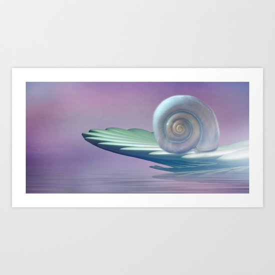 Wellness Boat Art Print