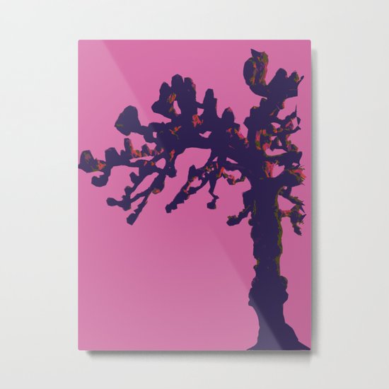 pop winter tree Metal Print