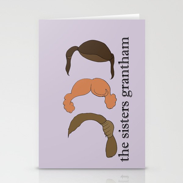 The Sisters Grantham Downton Abbey Stationery Cards By The Sisters Grantham Downton Abbey Stationery Cards