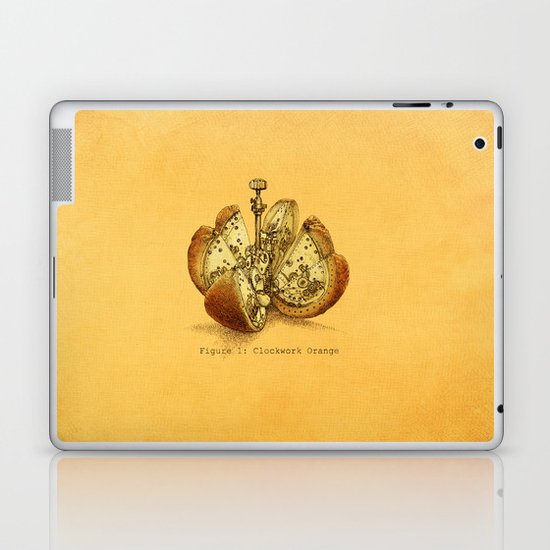 Steampunk Orange (color option) Laptop & iPad Skin