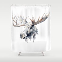 Moose Shower Curtain