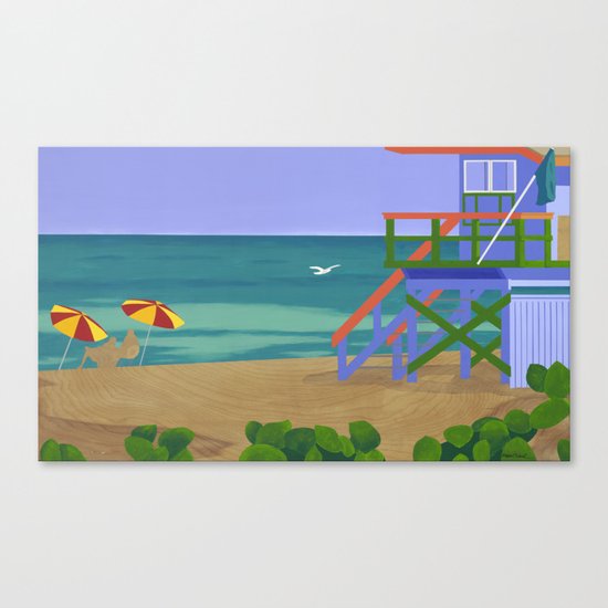 South Beach Canvas Print