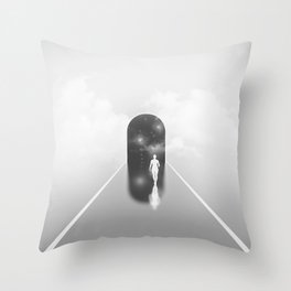 To A Better Place Throw Pillow