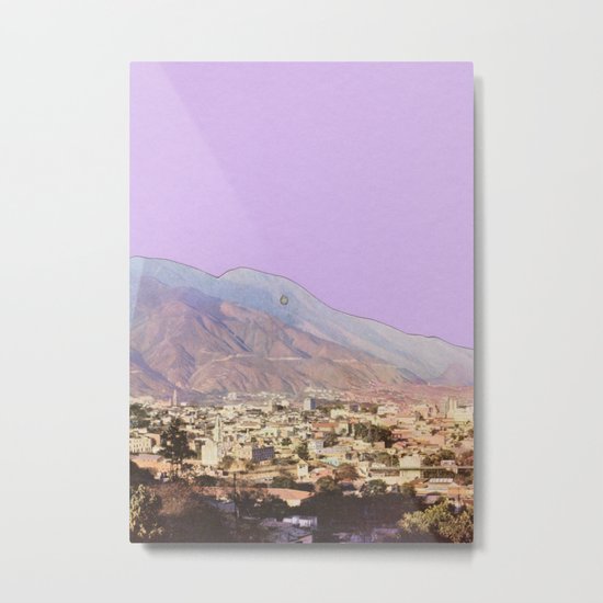 Lilac Skies Metal Print